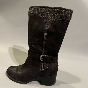 BareTraps Black Mid-Calf Boots 9.5 **EUC**